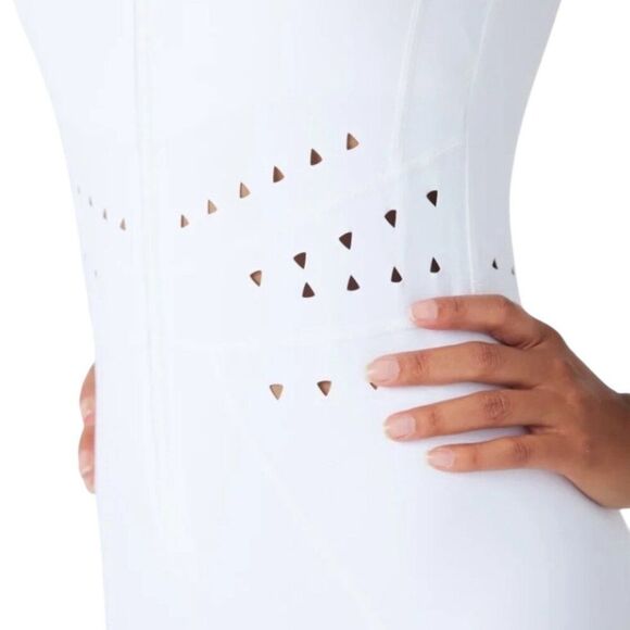 New Gigi C Hunter Jumpsuit Catsuit White XL - Picture 5 of 8